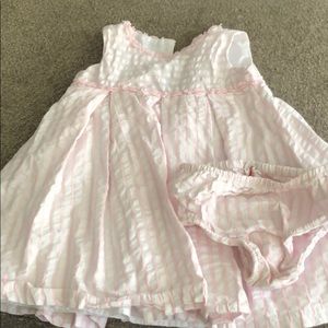 Light pink dress with bloomers